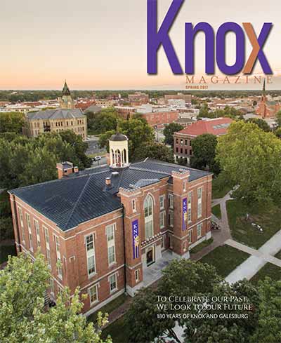 Knox Magazine Spring 2017 Cover