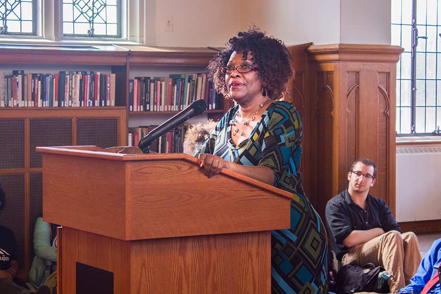 Pulitzer Prize Winner Poet Laureate Rita Dove Packs the Room for