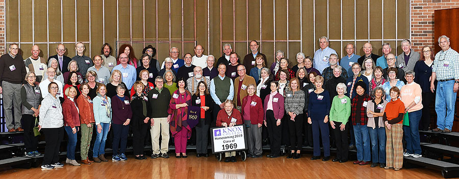 Homecoming 2019 Class of 1969 50th Reunion Class Photo