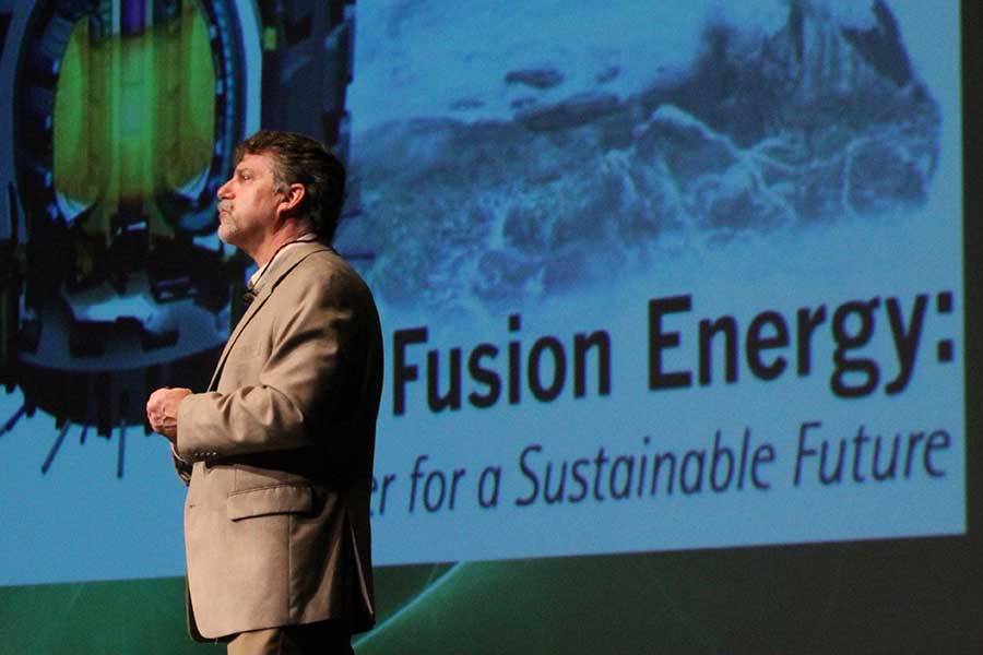 Geologist Scott Montgomery talks about sustainability at EquiKnox