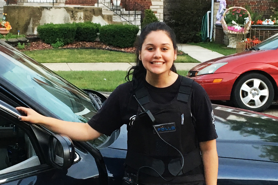 Stephanie Cordero-Gonzalez '17 was awarded a Mellon Grant to pursue an internship with Cook County Juvenile Probation Department in Chicago, Illinois. 