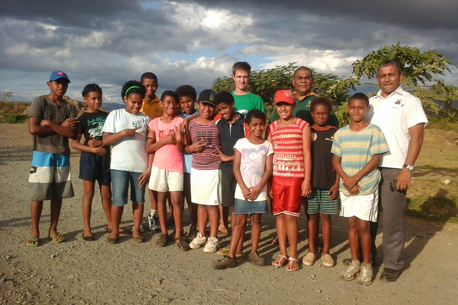Courtright, a volunteer with the Peace Corps, will be in Sabeto, Fiji, until November 2016.
