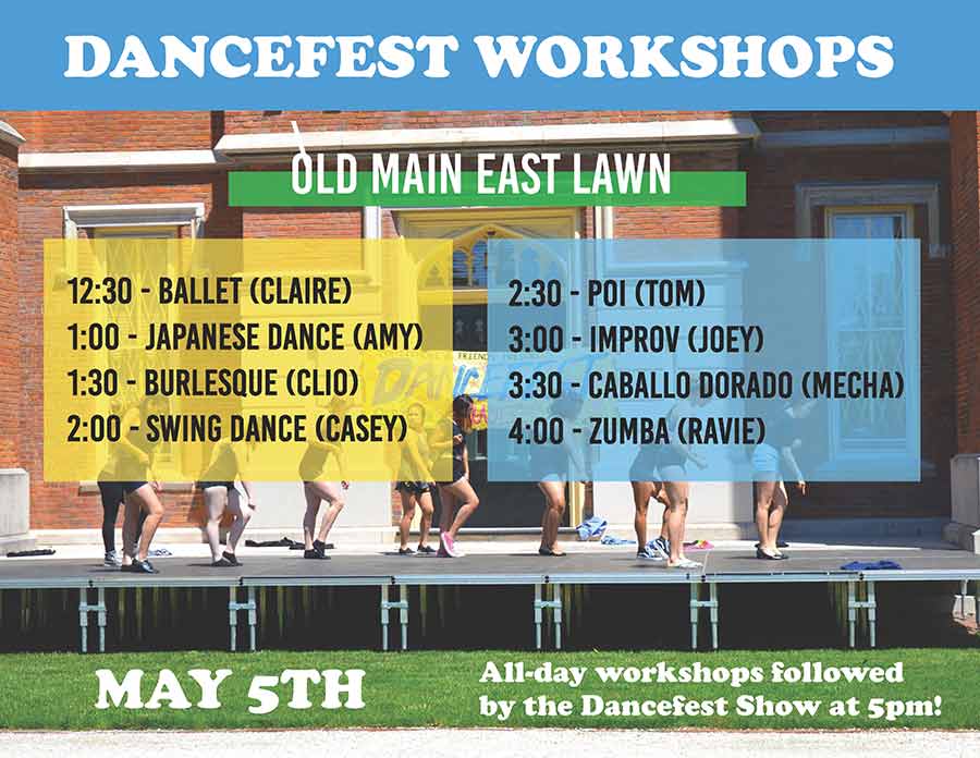 Dancefest Workshops