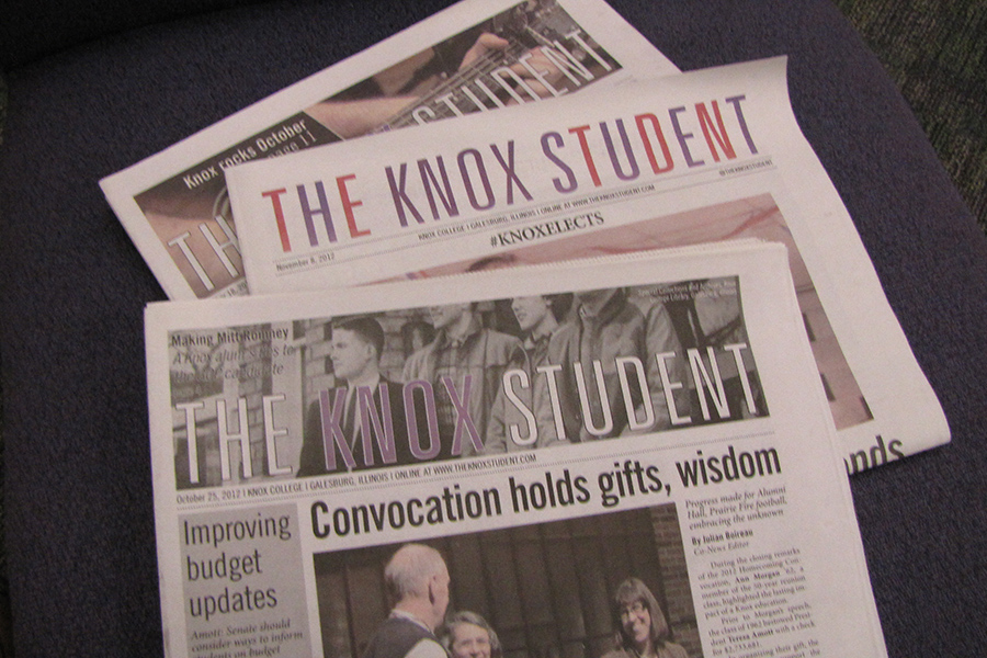 The Knox Student Newspaper Wins National Award Knox College