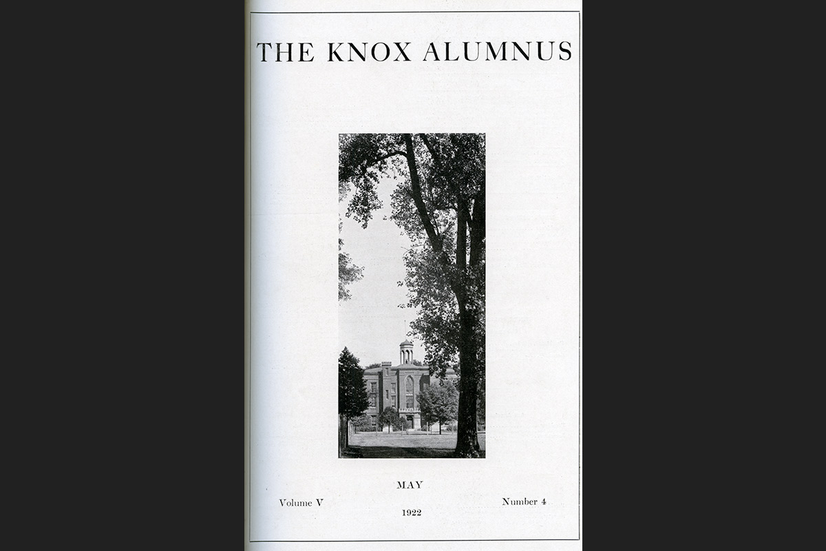 1922 Knox Magazine
