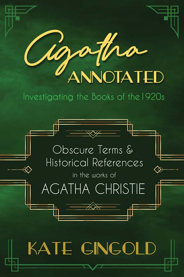 Agatha Annotated book cover.