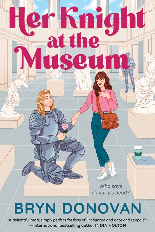 Her Knight at the Museum book cover.