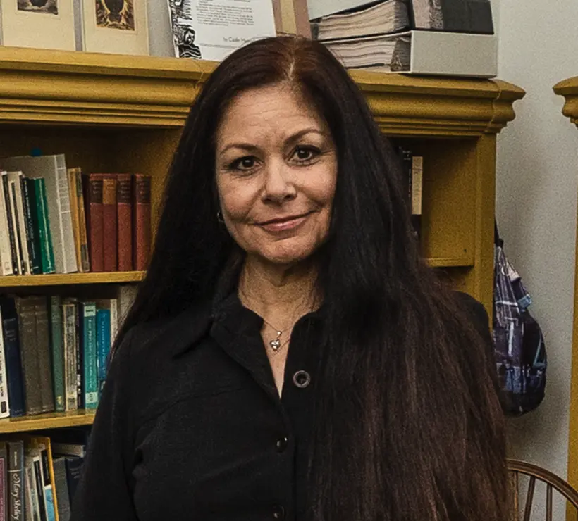Professor of English Gina Franco