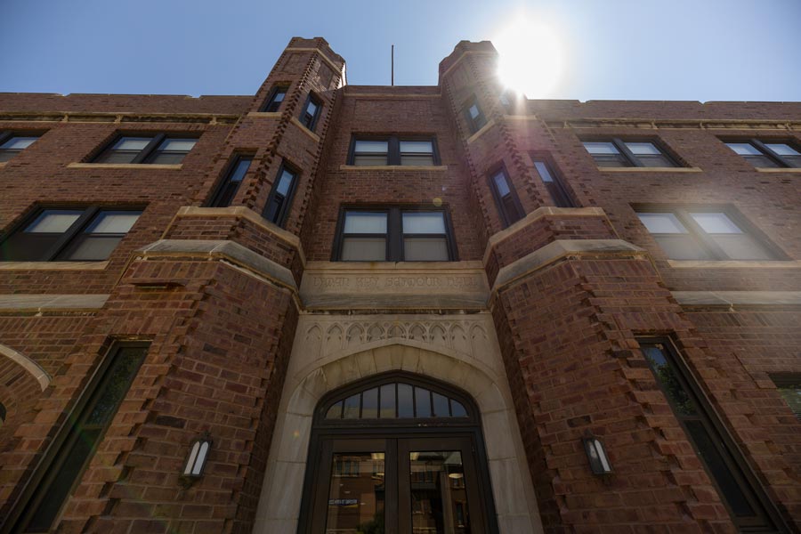 Front doors of Seymour Union