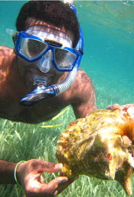 David Kurian on Belize field trip