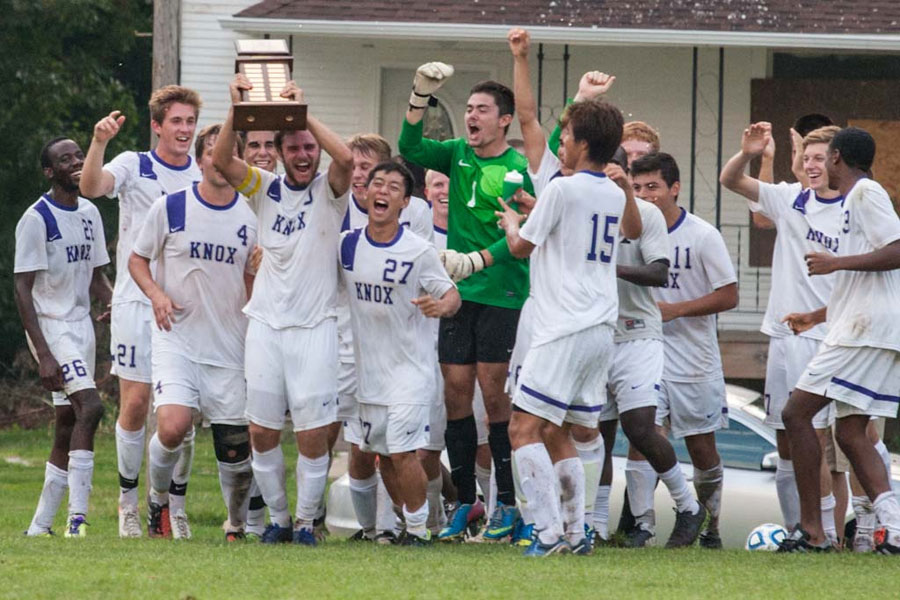 The Prairie Fire men's soccer team is recognized for academic excellence.