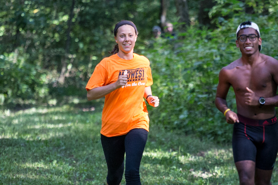 Knox College cross country runner Aly Eastman