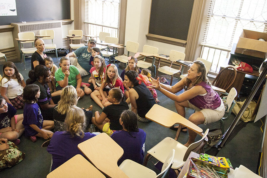 Knox College for Kids is an annual program supported in part by Education students.
